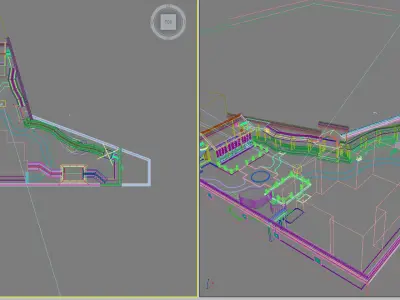Chinese Style Architecture 3D model 54
