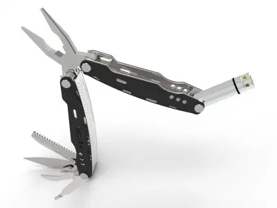 Swiss Plier 3D model