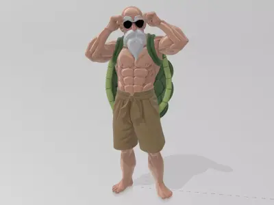 Master Roshi 3D model