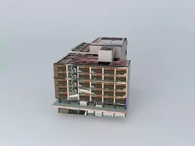 Dunas Hotel Free 3D model