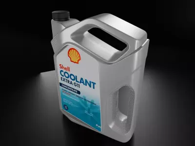 shell coolant  extra 3D model