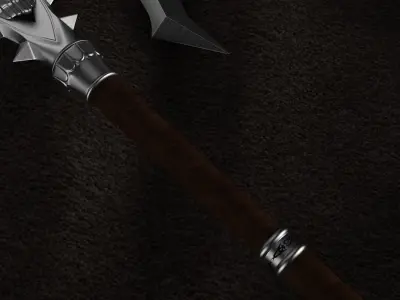 WOW Shadowmourne The legendary two-handed axe  3D model