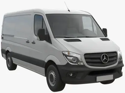 Mercedes-Benz Sprinter 2015 Panel Van L2H1 3D model