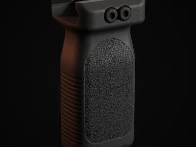 Foregrip Low-poly 3D model buy