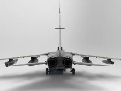 Belgium jet  3D model
