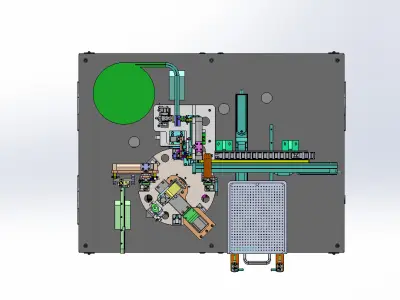 LED Assembly and Plating Machine 3D model