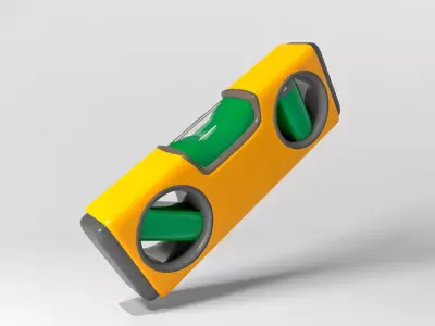 Spirit Level 3D model purchase