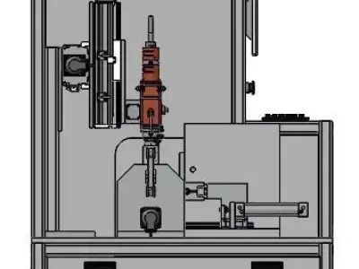 Rotary Laser Cutting 3D model
