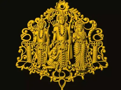 ram parivar 3D print model