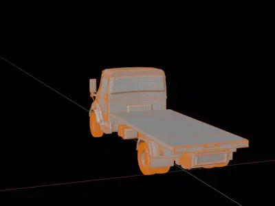 Mercedes-Benz LAK Cab Chassis 3D model