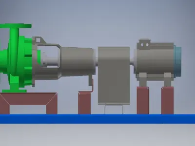 CENTRIFUGAL PUMP 3d model 3D model purchase