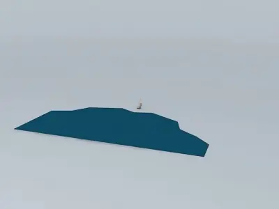 Sloop based on Aldebaran drawing Free 3D model