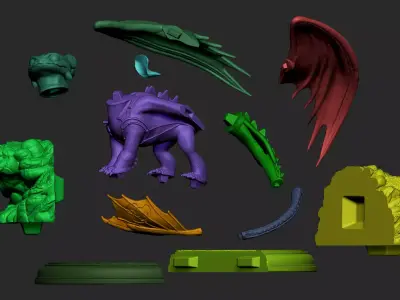 Toothless - How to Train Your Dragon 3D print model purchase