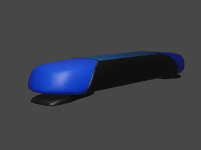 Haensch DBS 4000 HQ 3D Model Low-poly 3D model