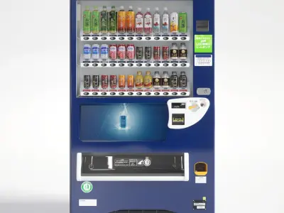 Vending Machine Collection 3D model
