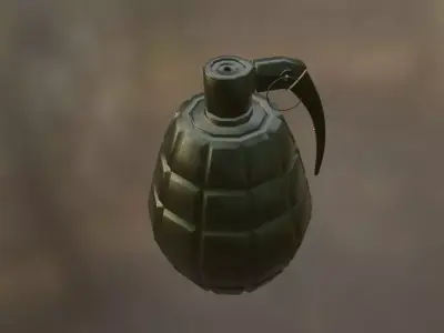 Grenade 3D model 7