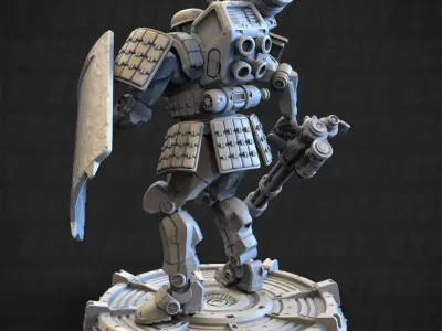 Drake Poseable 100mm Set 3D print model
