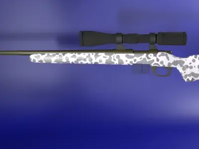 Extreme Hunter Sniper Rifle 3D model