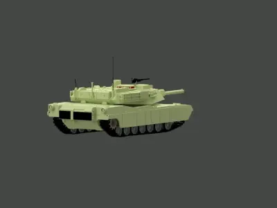 M1 Abrams 3D model
