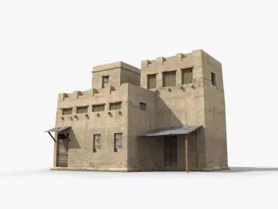 Arab x28 Low-poly 3D model