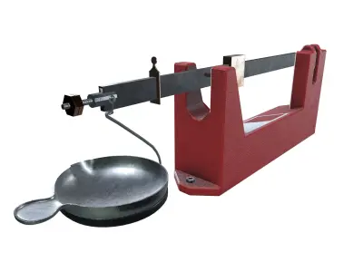 Balance Beam Scale 3D model