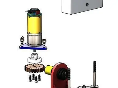 Shaking Mechanism 3D model