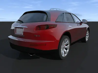 Infiniti FX45 Free 3D model