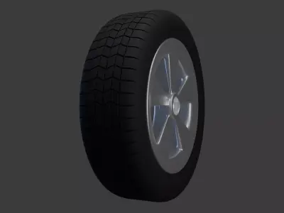 Car Wheel 3D model from CGTrader