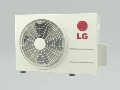 Aircon Split Type A1 3D model