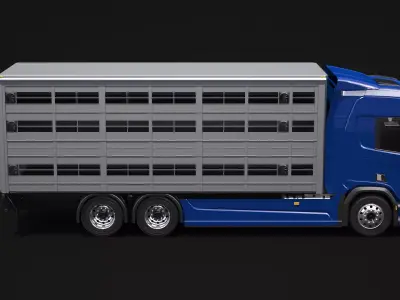 Liverstock Truck 3D model