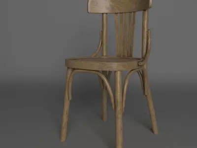 old chair 3D model