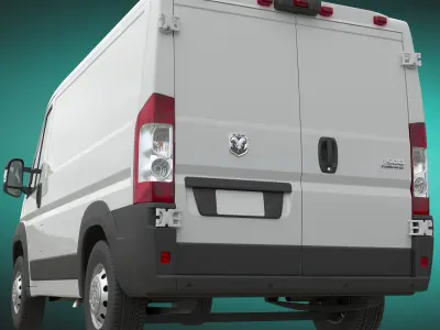 2024 Ram ProMaster CARGO VAN LOW ROOF 118 WB 3D model