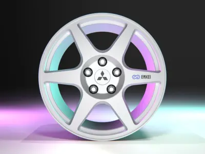 Enkei Evo 8 3D model