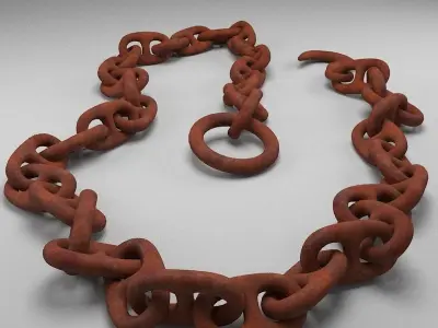 The Chain with loop 3D model