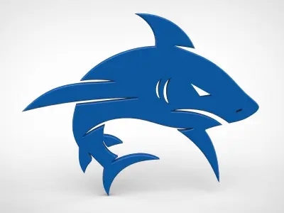 Shark Pendant Free 3D print model purchase