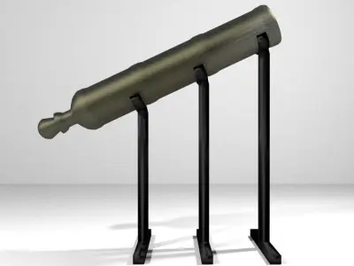 Cannon - Ming Cannon 3D model