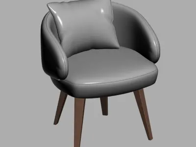 chair 124 3D model