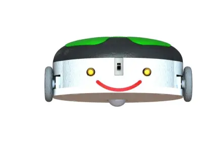 Turtle Line Robot  3D model