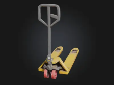 Pallet Jack  Industrial Mobility in Compact Form 3D model