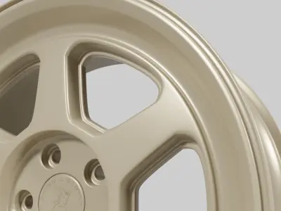 Black Rhino Wheels Rumble Rims 3D model 3D model