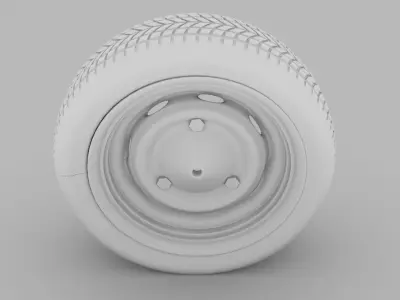 Dacia Wheel 3D model