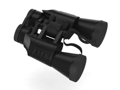 10x50mm Binocular 3D model