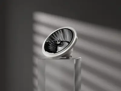 7 LED Spotlight Bulbs Pack Free 3D model