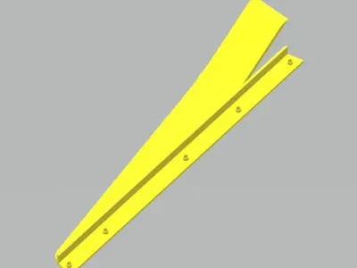 Arrma Limitless Side Skirts 3D print model