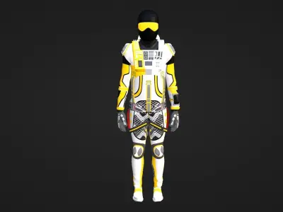Robot Soldier - Assault Soldier Low-poly 3D model purchase