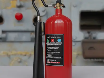  Fire extinguisher  3D model