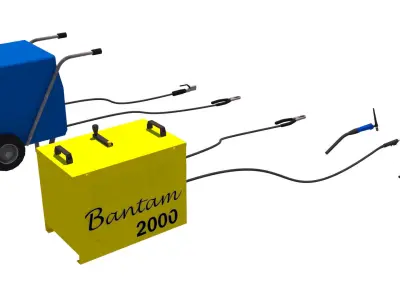 maquina de soldadura 3D model
