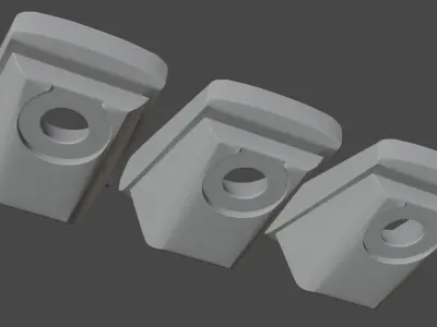 Cable guide for old Orbea Occam and Oiz frames Free 3D print model