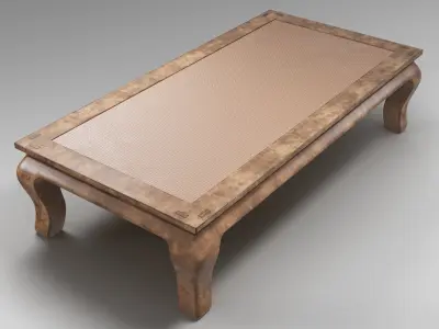 Pottery Barn - Canton coffee table 3D model
