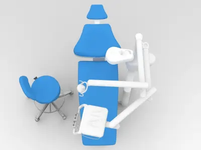 Dental Clinic Set 3D model
